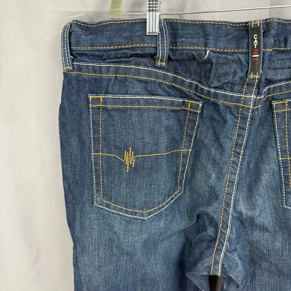 Ariat FR M3 Cat2 Loose Fit Straight Leg Jeans Size 42x32 NWT - Picture 6 of 10
